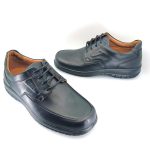 Boxer 14754 (μαύρο δέρμα) ανδρικά δετά