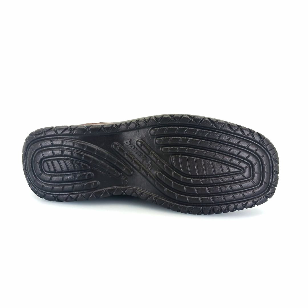 Boxer 14756 (καφέ δέρμα) ανδρικά δετά