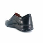 Boxer 14755 (μαύρο δέρμα) ανδρικά slip-on