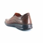 Boxer 14755 (καφέ δέρμα) ανδρικά slip-on