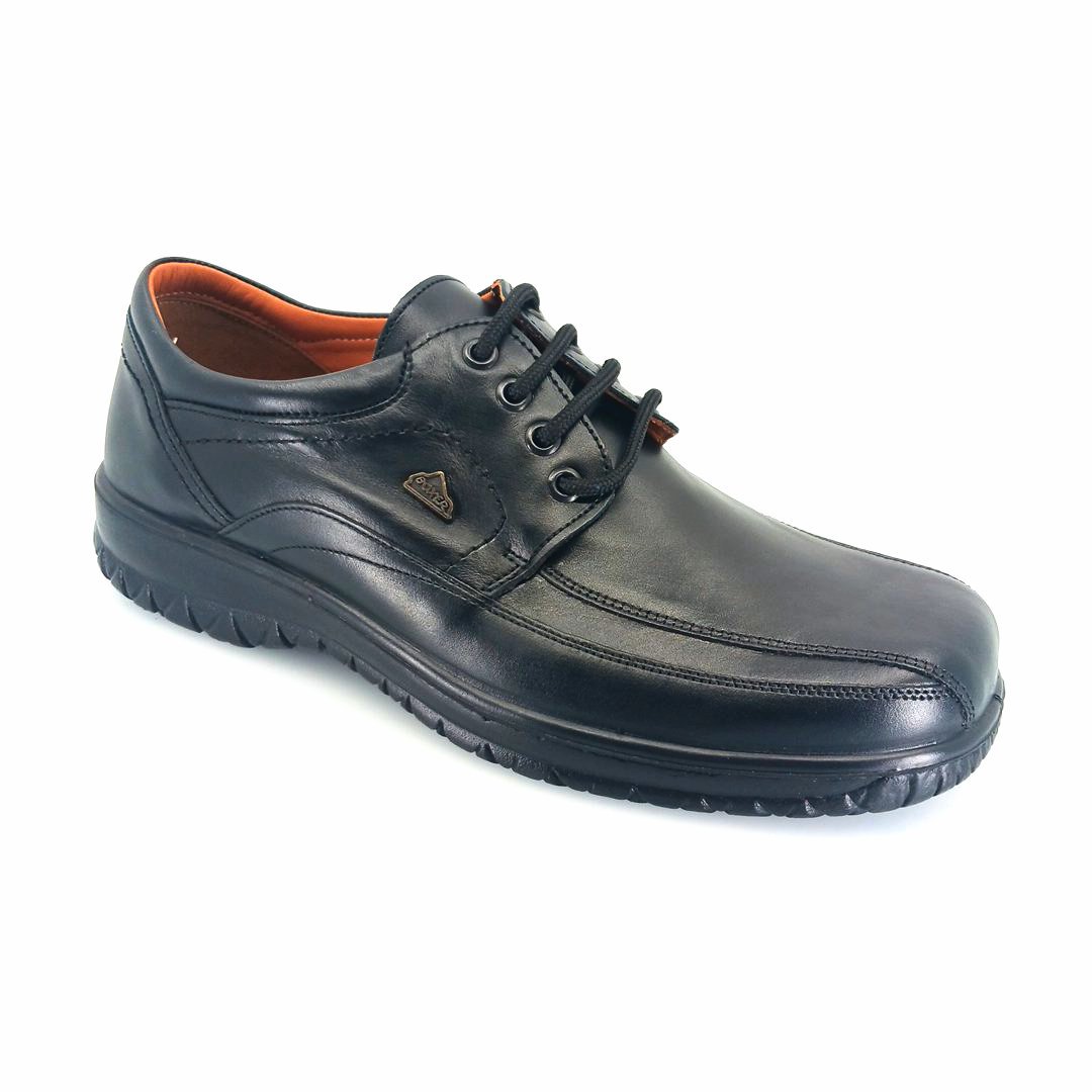 boxer-14756-black-1 Boxer 14756 (μαύρο δέρμα) ανδρικά δετά