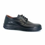 Boxer 14756 (μαύρο δέρμα) ανδρικά δετά