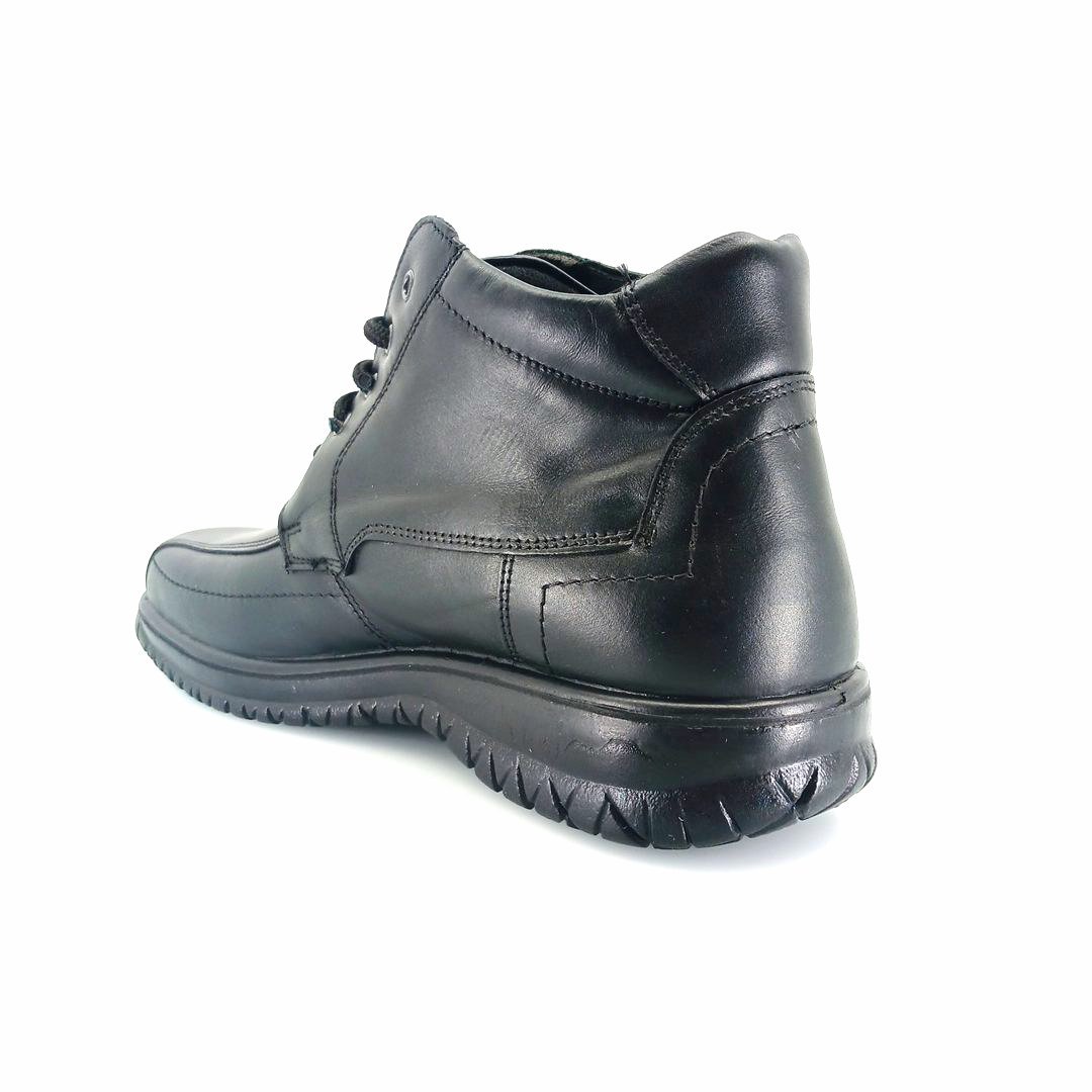 Boxer 14761 (μαύρο δέρμα) ανδρικά μποτάκια