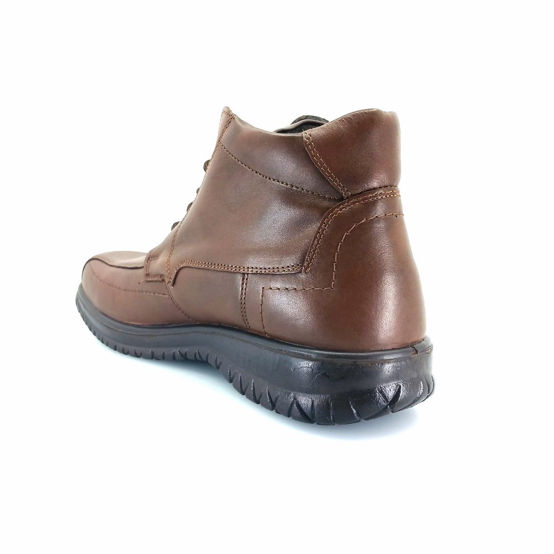 Boxer 14761 (καφέ δέρμα) ανδρικά μποτάκια