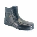 Boxer 14762 (μαύρο δέρμα) ανδρικά μποτάκια