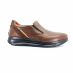 Boxer 16539 (καφέ δέρμα) ανδρικά slip-on