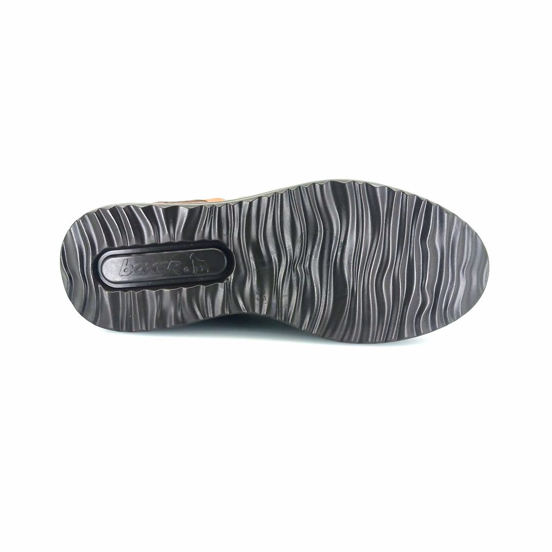 Boxer 16539 (καφέ δέρμα) ανδρικά slip-on