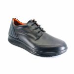 Boxer 16540 (μαύρο δέρμα) ανδρικά δετά