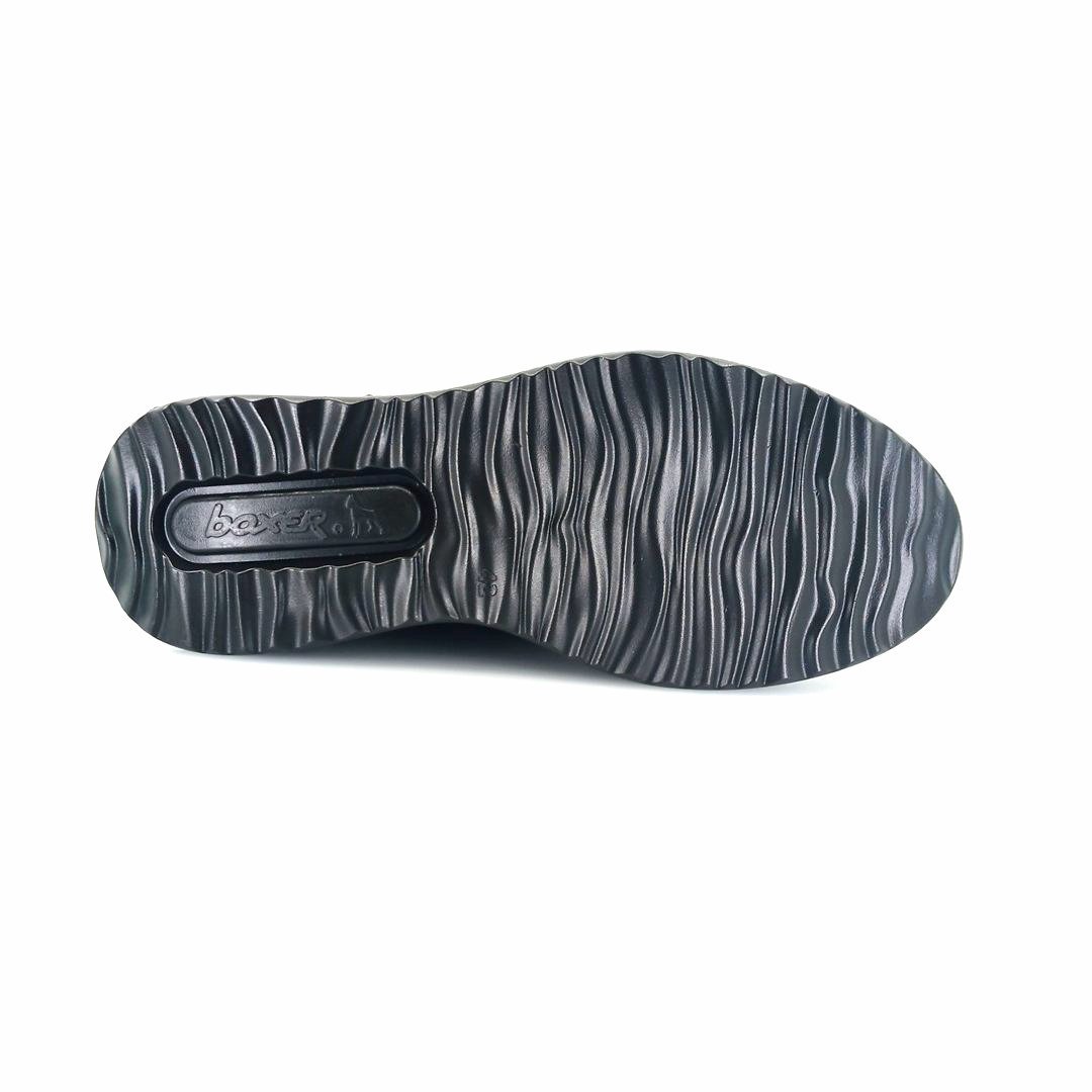 Boxer 16540 (μαύρο δέρμα) ανδρικά δετά