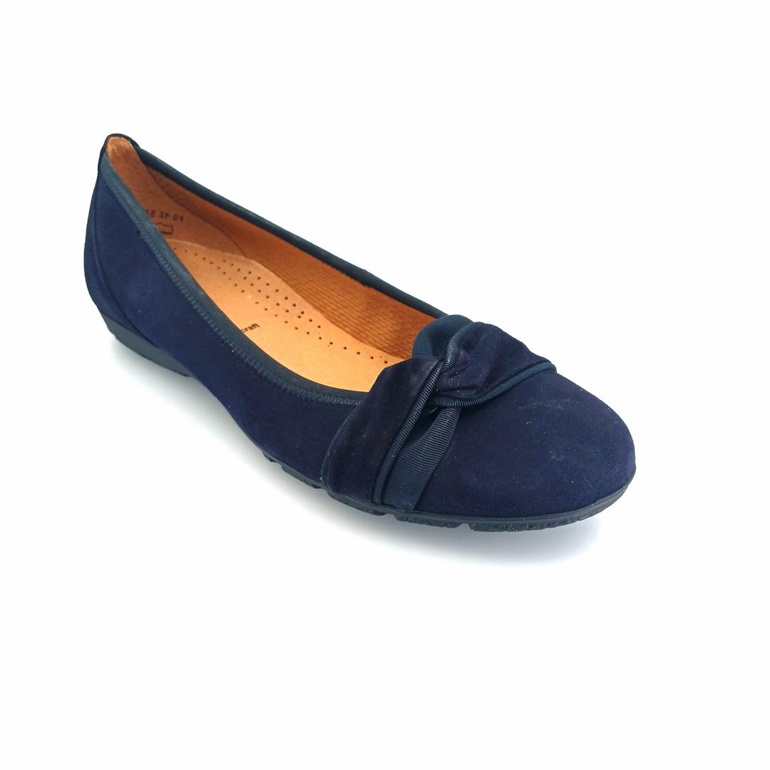 Gabor 165.16 μπαλαρίνες (σκούρο μπλε suede)