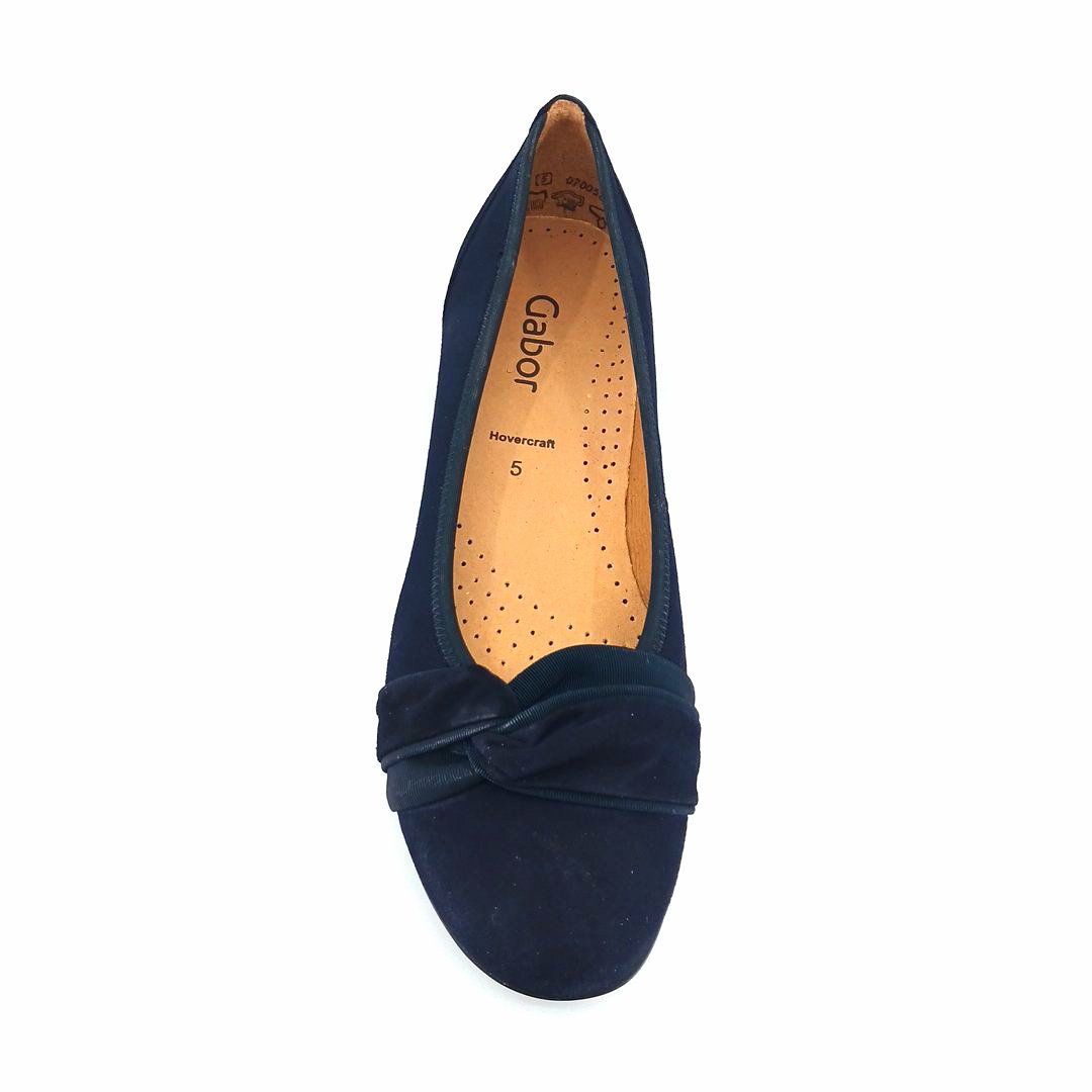 Gabor 165.16 μπαλαρίνες (σκούρο μπλε suede)