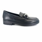 Gabor 251.27 horsebit loafers (μαύρο δέρμα)