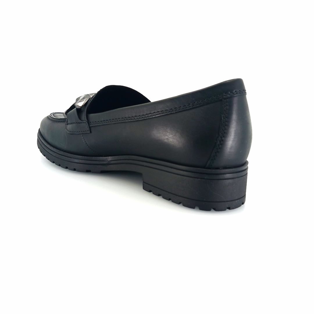Gabor 251.27 horsebit loafers (μαύρο δέρμα)
