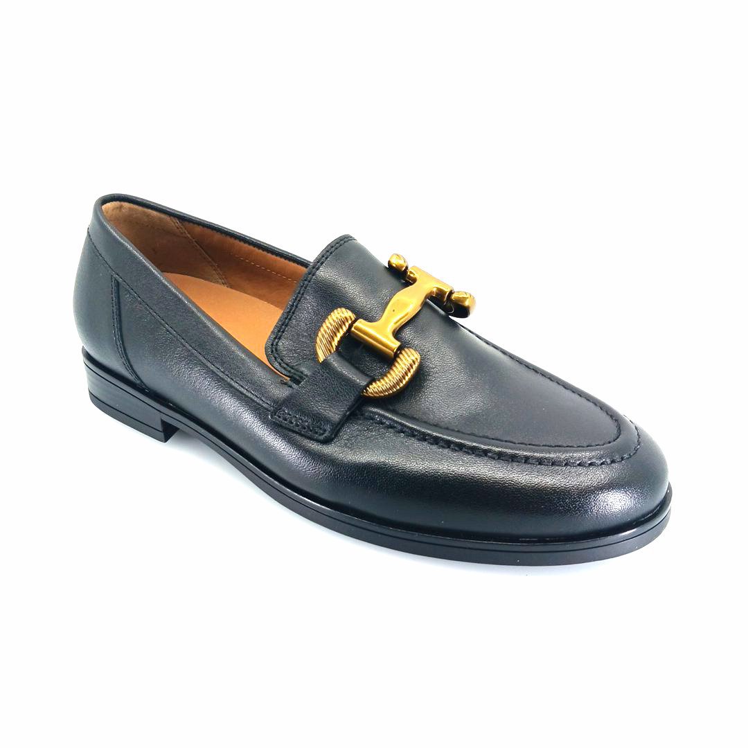gabor-52.422.27-1 Γυναικεία Gabor horsebit loafers 422.27 (μαύρο)