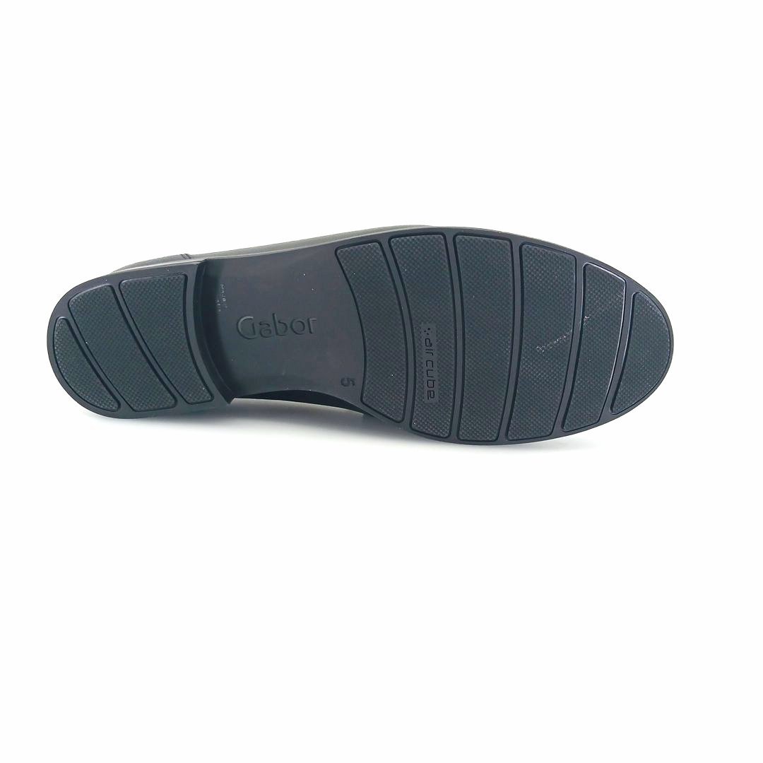 Γυναικεία Gabor horsebit loafers 422.27 (μαύρο)
