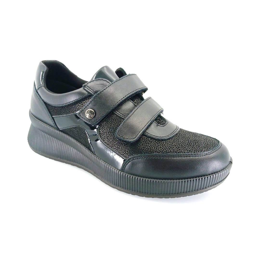 imac-656410-black-1 IMAC 656410 (μαύρο) γυναικεία sneakers