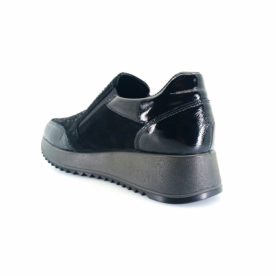 IMAC 657610 (μαύρο) γυναικεία sneakers