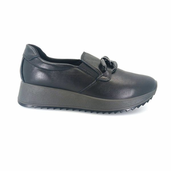 IMAC 657630 (μαύρο δέρμα) γυναικεία sneakers