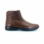 Boxer 12151 (καφέ δέρμα) ανδρικά μποτάκια