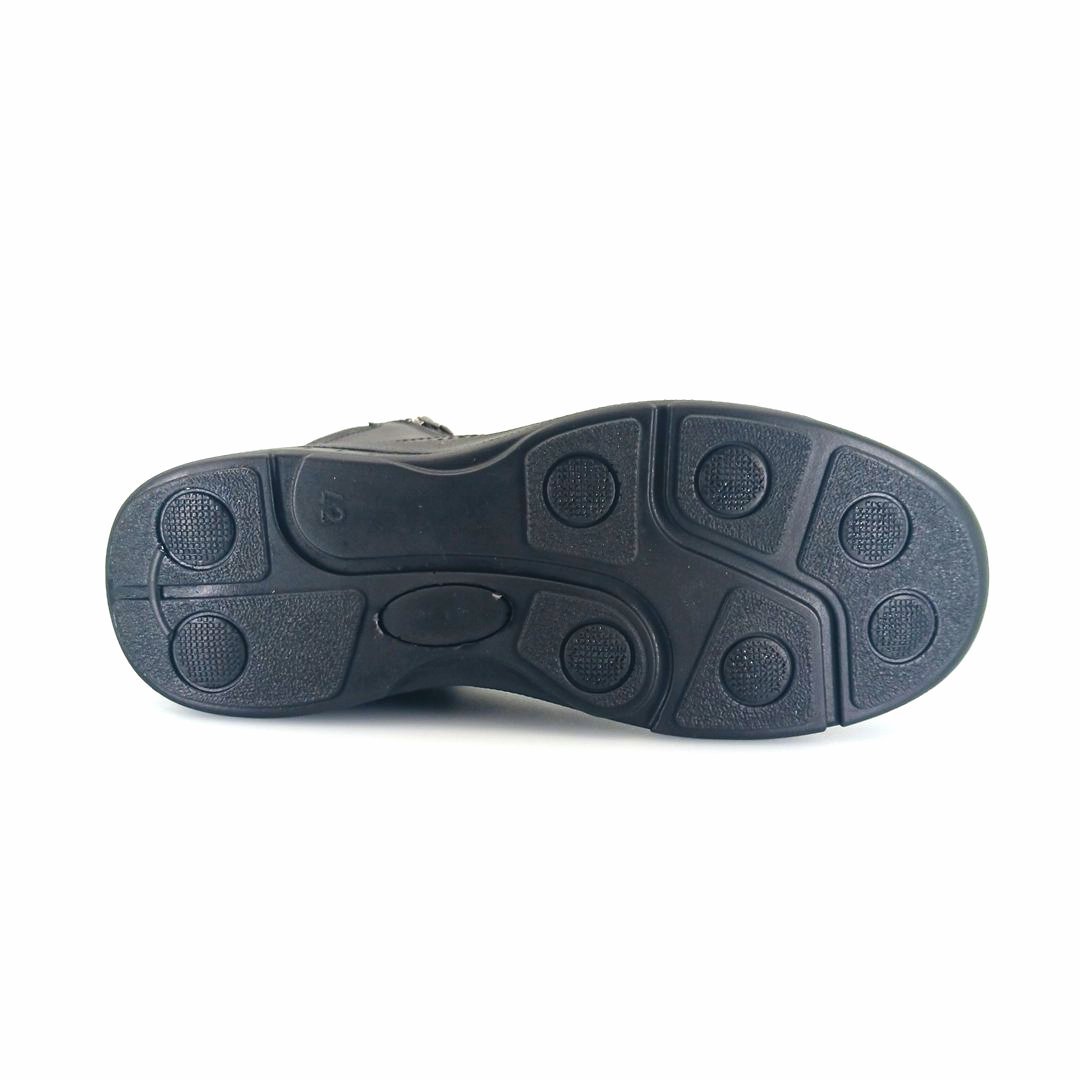 Boxer 19329 (μαύρο δέρμα) ανδρικά μποτάκια