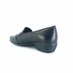 Boxer 51600 (μαύρο δέρμα) γυναικεία slip-on