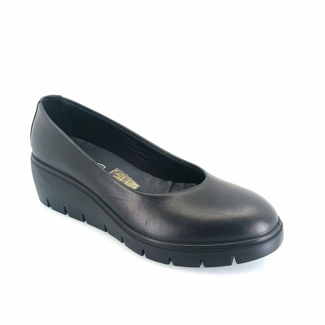 imac-655230-black-1 IMAC 655230 (μαύρο δέρμα) platform ballerinas