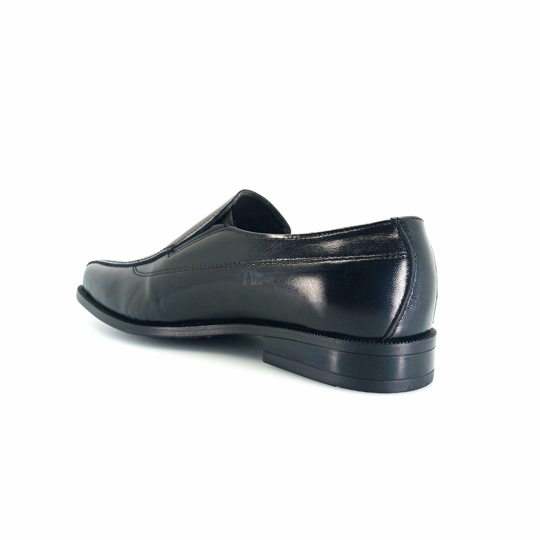 Luisetti 19302 (μαύρο δέρμα) ανδρικά loafers