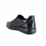Luisetti 37703 (μαύρο δέρμα) ανδρικά slip-on
