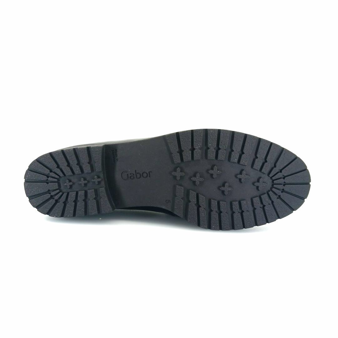 Gabor 251.97 horsebit lug loafers (μαύρο λουστρίνι)