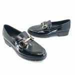 Gabor 251.97 horsebit lug loafers (μαύρο λουστρίνι)