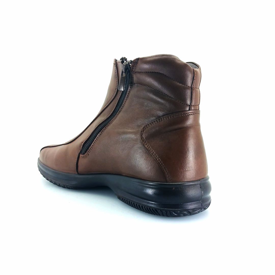 Boxer 12151 (καφέ δέρμα) ανδρικά μποτάκια