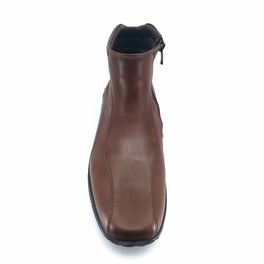 Boxer 12151 (καφέ δέρμα) ανδρικά μποτάκια