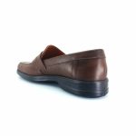 Boxer 13805 (καφέ δέρμα) ανδρικά penny loafers