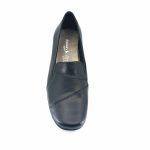 Boxer 51600 (μαύρο δέρμα) γυναικεία slip-on