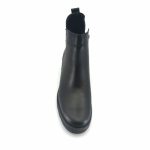 Boxer 55151 (μαύρο δέρμα) γυναικεία μποτάκια