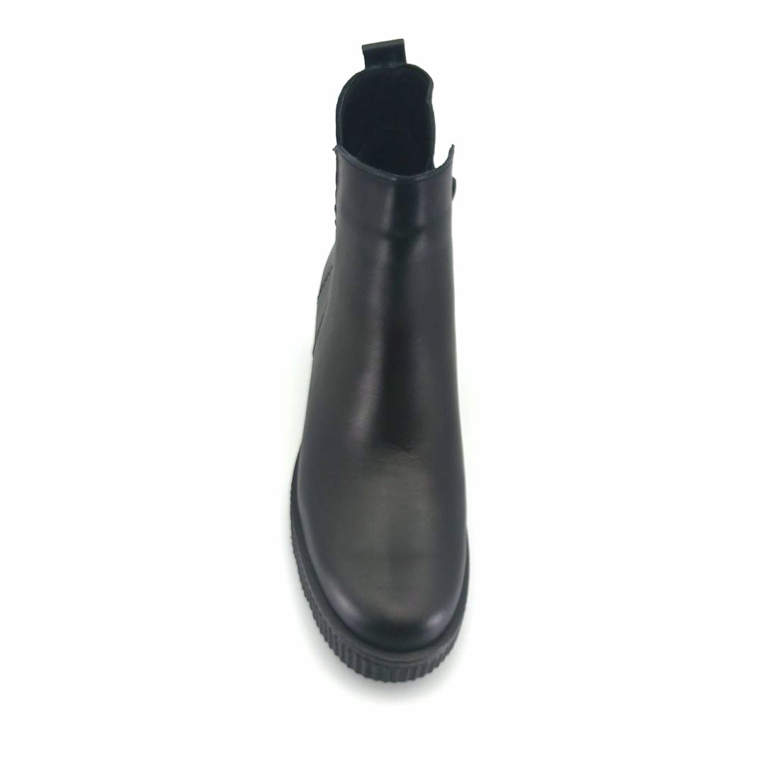 Boxer 55151 (μαύρο δέρμα) γυναικεία μποτάκια