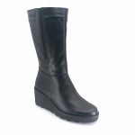 Boxer 55152 (μαύρο δέρμα) γυναικείες μπότες