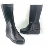 Boxer 55152 (μαύρο δέρμα) γυναικείες μπότες
