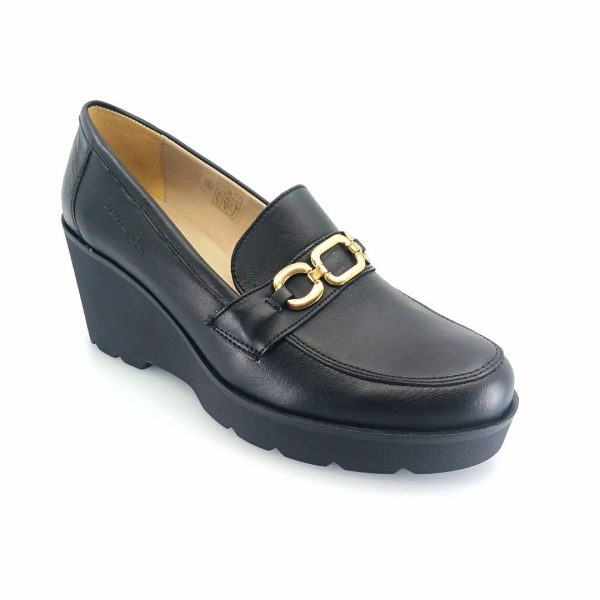 Boxer 57726 (μαύρο δέρμα) γυναικείες σφήνες