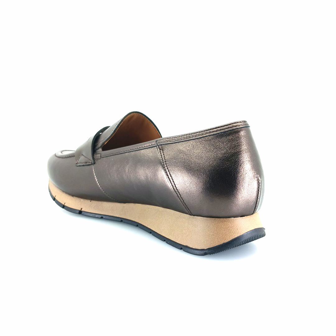 Gabor 471.15 penny loafer sneakers (μπρονζέ δέρμα)