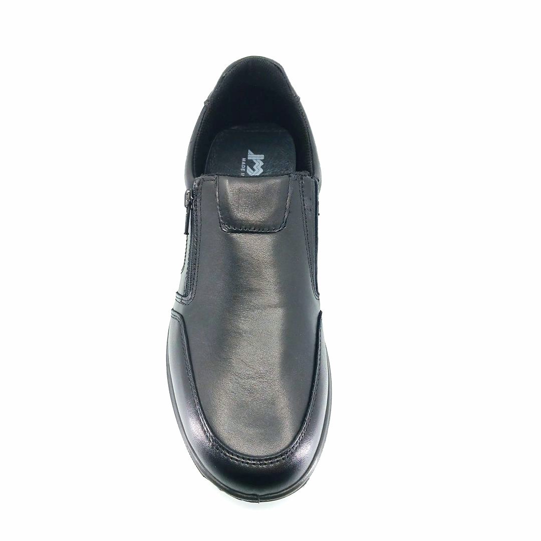 IMAC 651670 (μαύρο δέρμα) ανδρικά zipper slip-on
