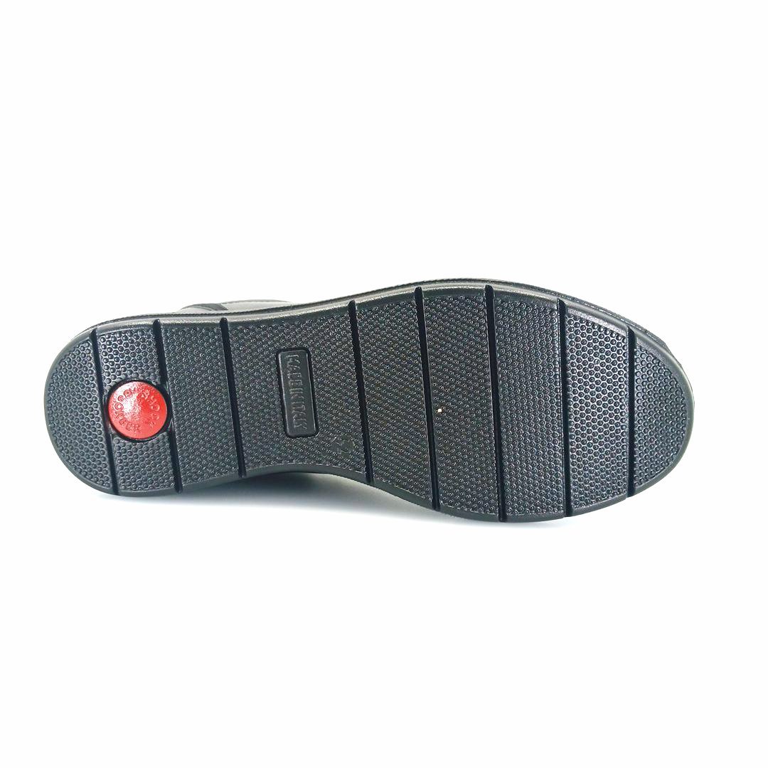 IMAC 651670 (μαύρο δέρμα) ανδρικά zipper slip-on