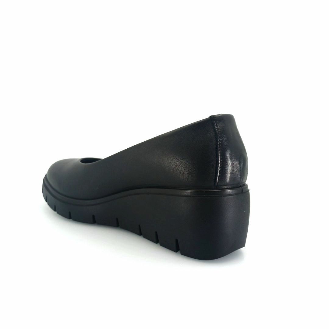 IMAC 655230 (μαύρο δέρμα) platform ballerinas