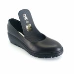 IMAC 655230 (μαύρο δέρμα) platform ballerinas