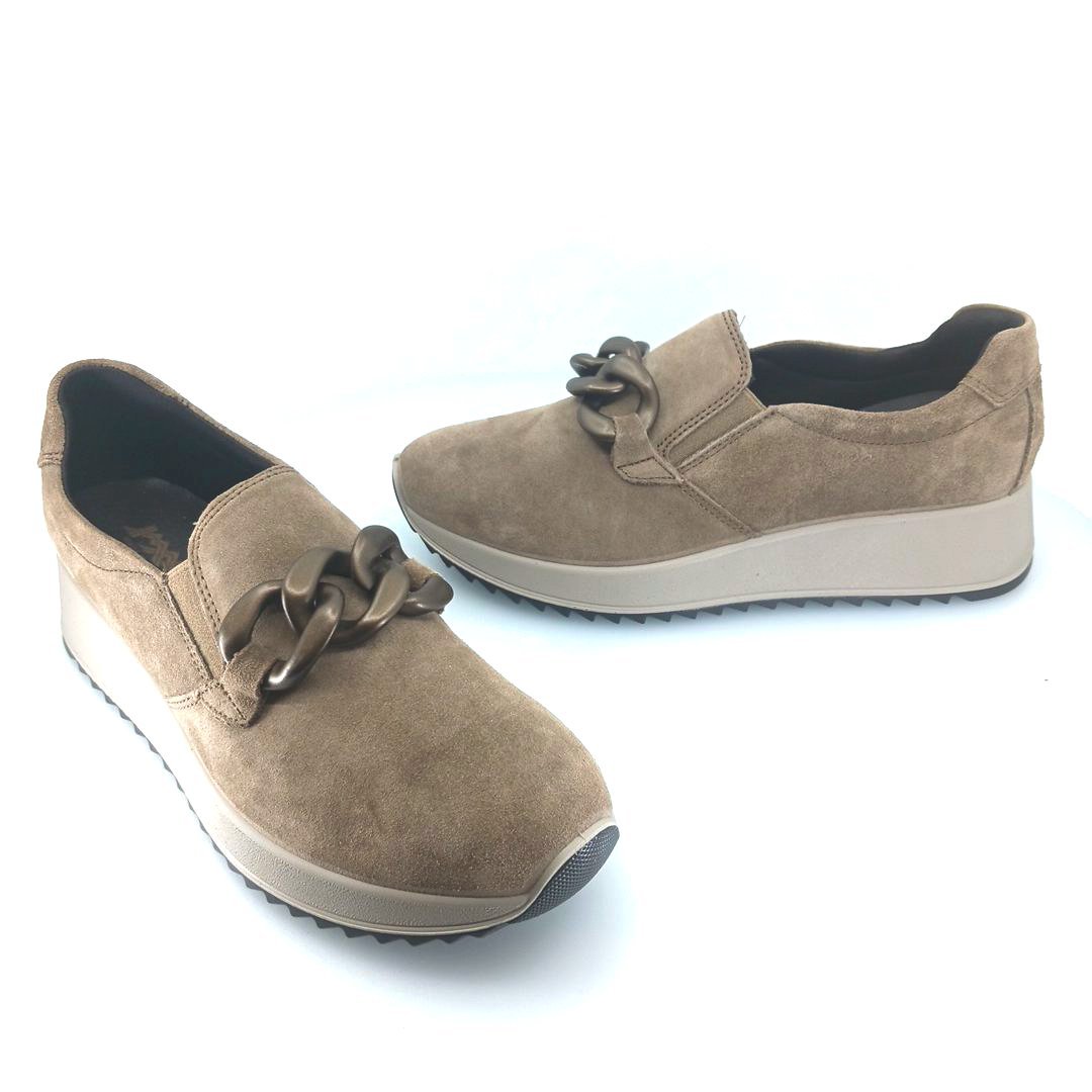 IMAC 657631 (mud δέρμα) γυναικεία sneakers