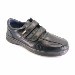 Luisetti 32407 (μαύρο δέρμα) ανδρικά velcro