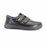 Luisetti 32407 (μαύρο δέρμα) ανδρικά velcro