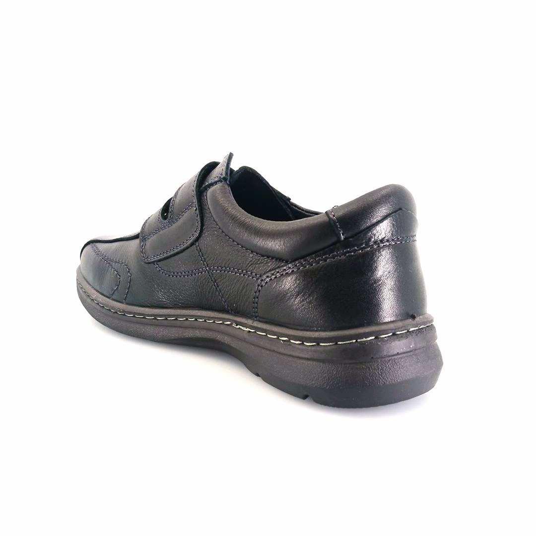 Luisetti 32407 (μαύρο δέρμα) ανδρικά velcro
