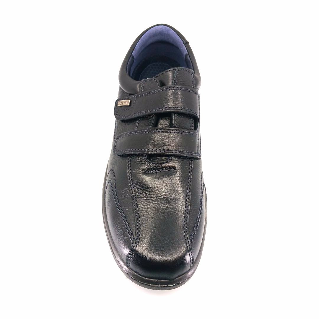Luisetti 32407 (μαύρο δέρμα) ανδρικά velcro