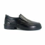 Luisetti 33600 (μαύρο δέρμα) ανδρικά slip-on